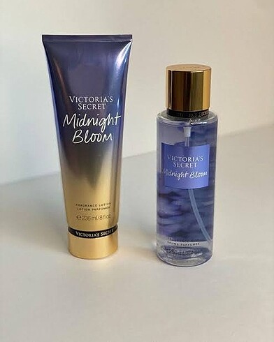 Victoria Midnight Bloom Losyon sprey seti