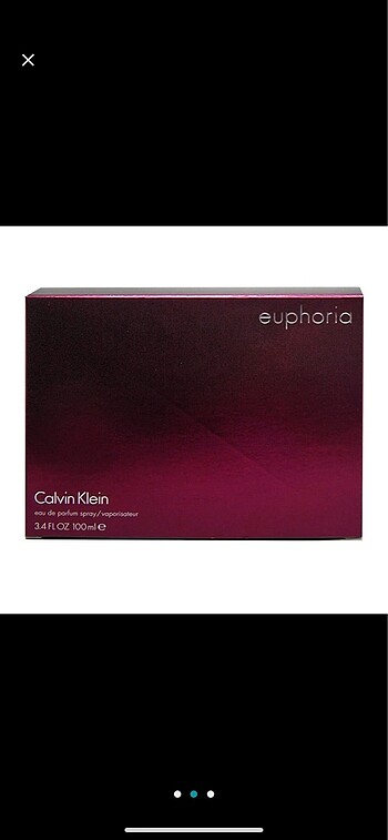 Beden Calvin ckein euphoria orjinal parfüm
