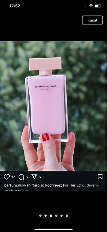  Beden Renk Narciso rodriguez for her