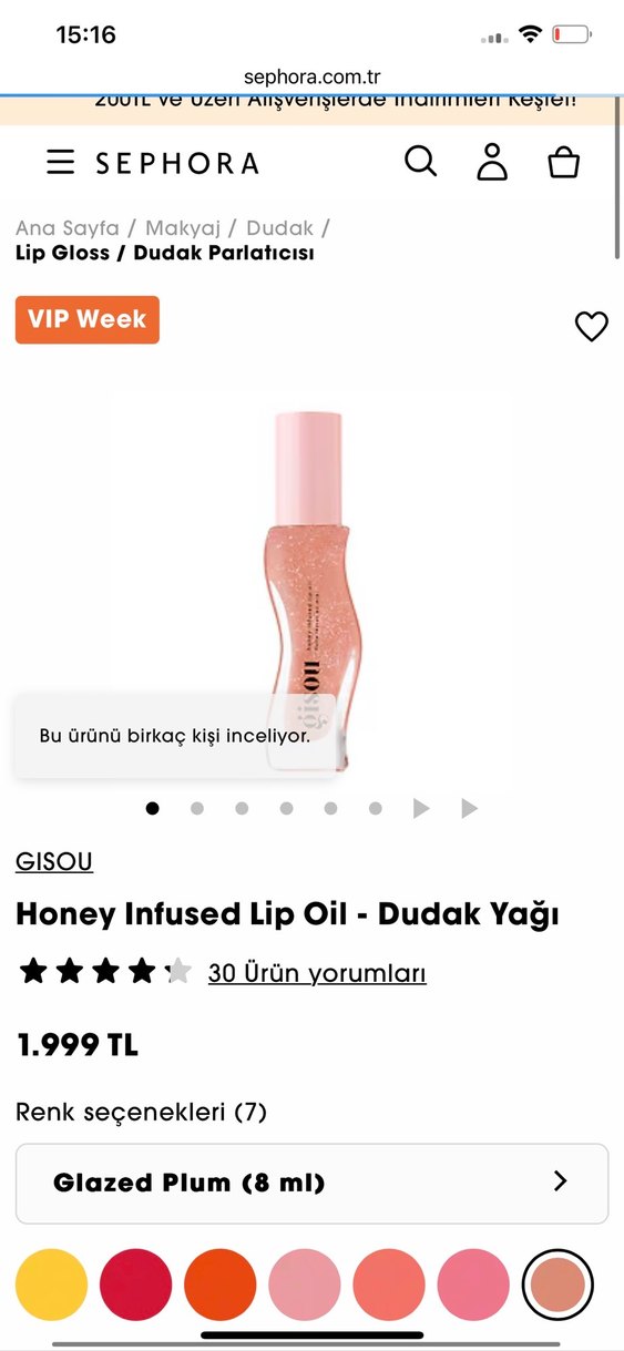 Gisou Lüks Orjinal  Dudak Parlatıcısı - Görsel 4