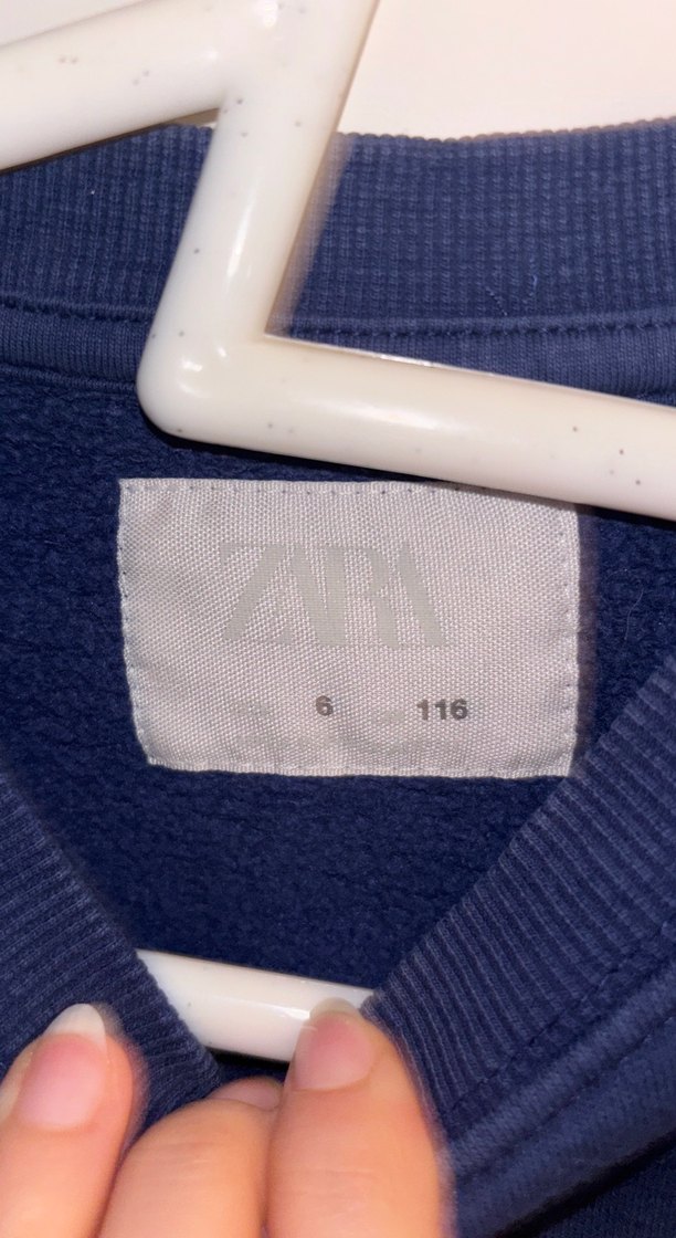 Lacivert Erkek Çocuk Denim Sweatshirt - Görsel 3