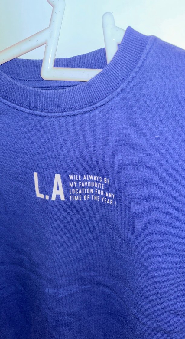 Lacivert Erkek Çocuk Denim Sweatshirt - Görsel 2