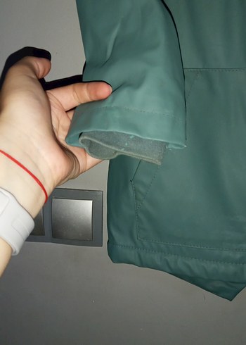 Yeşil Erkek Çocuk Peluş Astarlı Kaban - Görsel 5