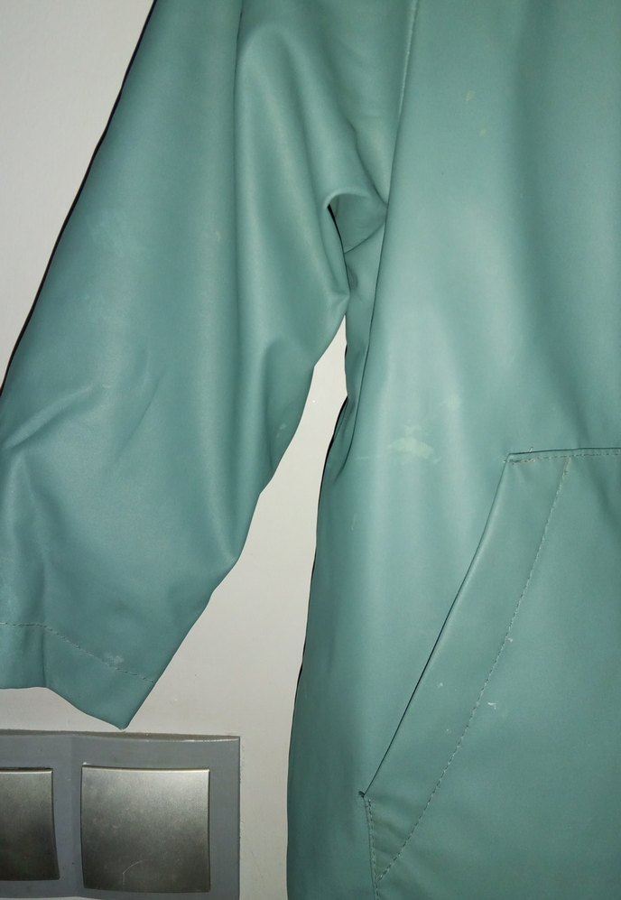 Yeşil Erkek Çocuk Peluş Astarlı Kaban - Görsel 3