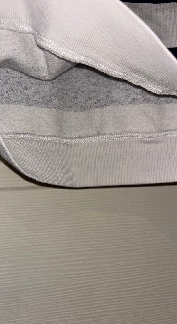 Erkek Çocuk Gri Çizgili Sweatshirt - Görsel 4