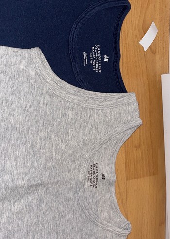 Gri Çocuk Atlet 2'li Paket - Görsel 2