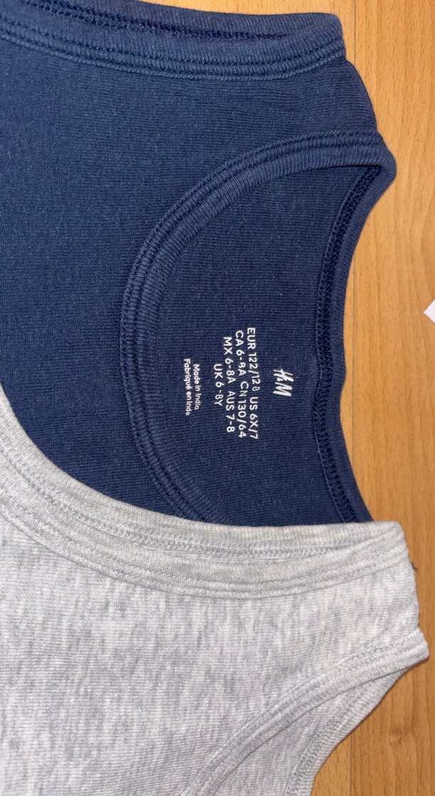 Gri Çocuk Atlet 2'li Paket - Görsel 3