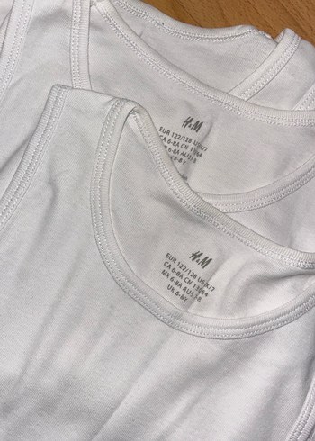 Beyaz Çocuk Atlet 3lüPaket - Görsel 2