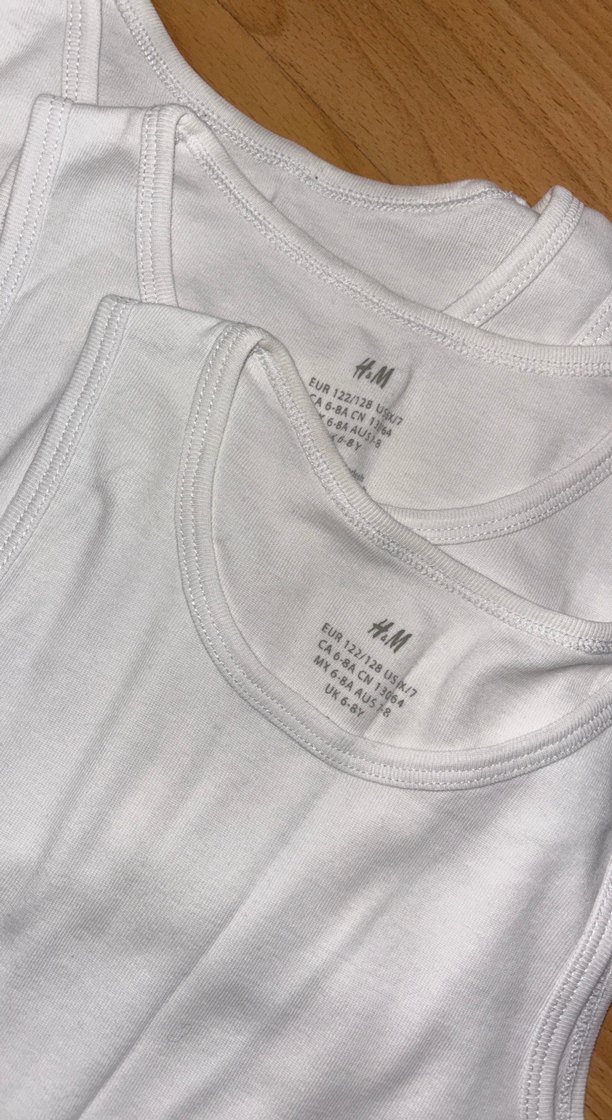 Beyaz Çocuk Atlet 3lüPaket - Görsel 2