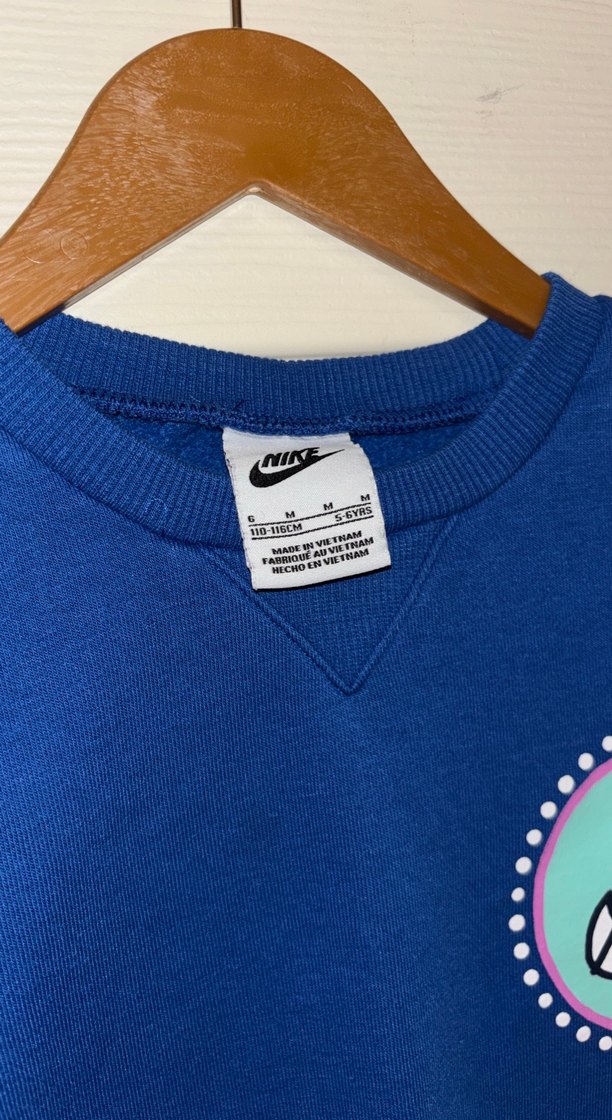 Erkek Çocuk Mavi Baskılı Sweatshirt - Görsel 4