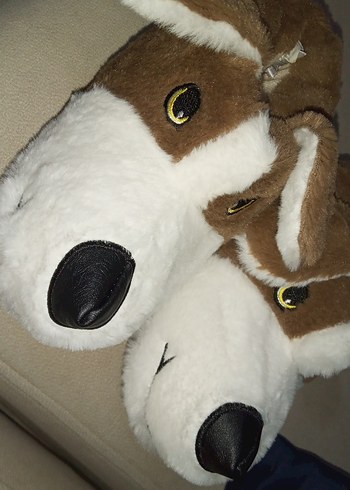 Defacto Kahverengi Peluş Erkek Çocuk Ev Terliği