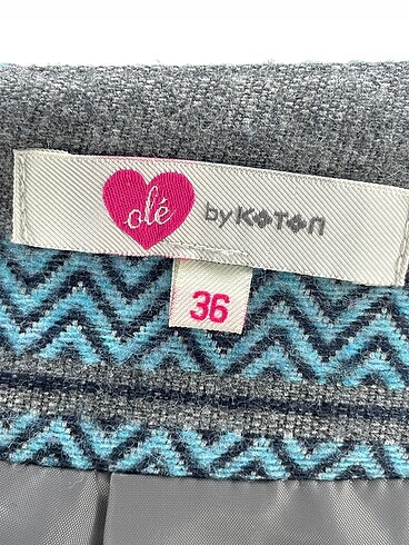 36 Beden çeşitli Renk Koton Mini Etek %70 İndirimli.