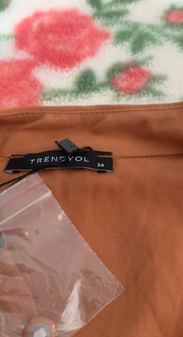 Kadın Kahverengi Uzun Kollu Bohem Elbise - Görsel 3