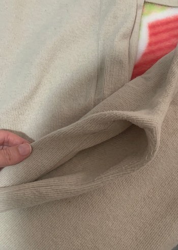 Gri Kadın Uzun Kollu Boğazlı Keten takım - Görsel 2