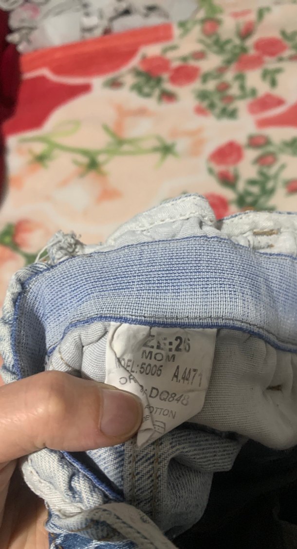 Düğmeli Midi Denim Kadın Pantolon - Görsel 2