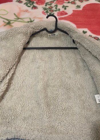 Düğmeli Mavi Kadın Denim Ceket - Görsel 3