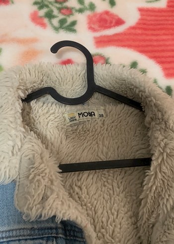 Düğmeli Mavi Kadın Denim Ceket - Görsel 2