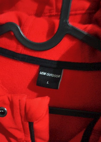 Kırmızı Fermuarlı Kadın Ceket - Görsel 2