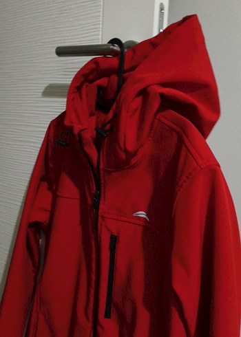 Kırmızı Fermuarlı Kadın Ceket - Görsel 4