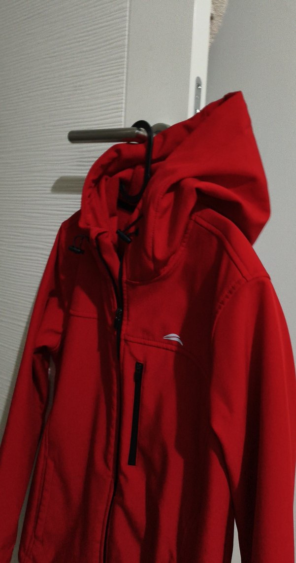 Kırmızı Fermuarlı Kadın Ceket - Görsel 4