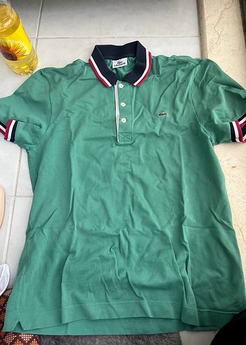 Lacoste Lacoste Yeşil Kısa Kollu Polo Tişört