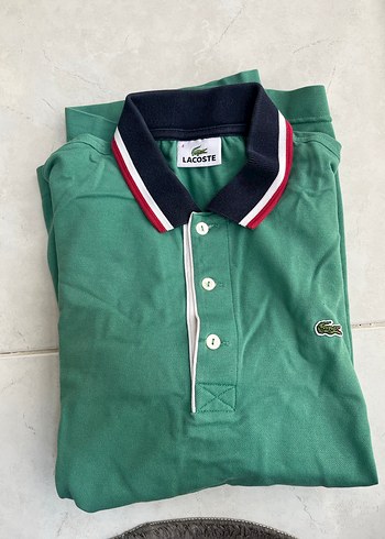 Lacoste Yeşil Kısa Kollu Polo Tişört