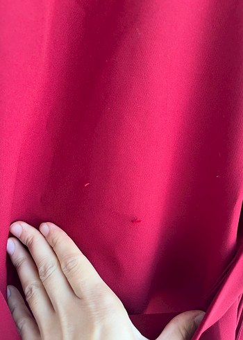 Bordo Kadın trenç - Görsel 4