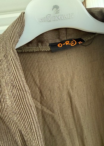 Uzun Kesim Keten Kadın Blazer Ceket - Görsel 2