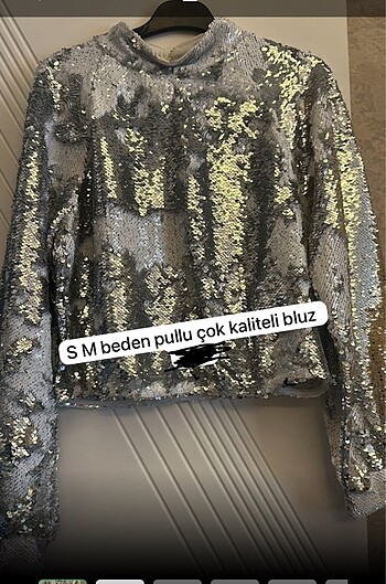 Pullu abiye bluz