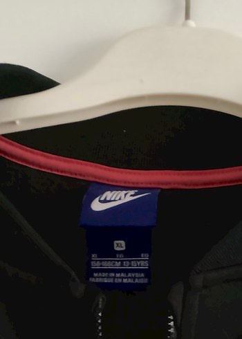 Nike Siyah Fermuarlı Spor Ceket - Görsel 2