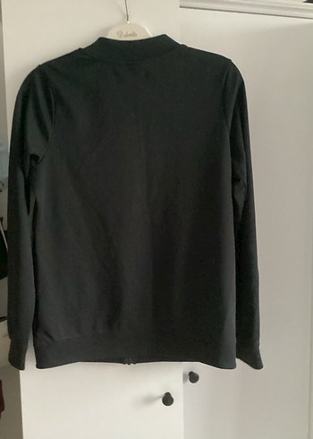 Nike Siyah Fermuarlı Spor Ceket - Görsel 3