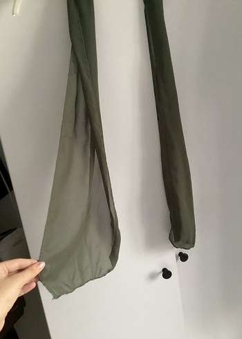 Haki Şal Fular - Görsel 2