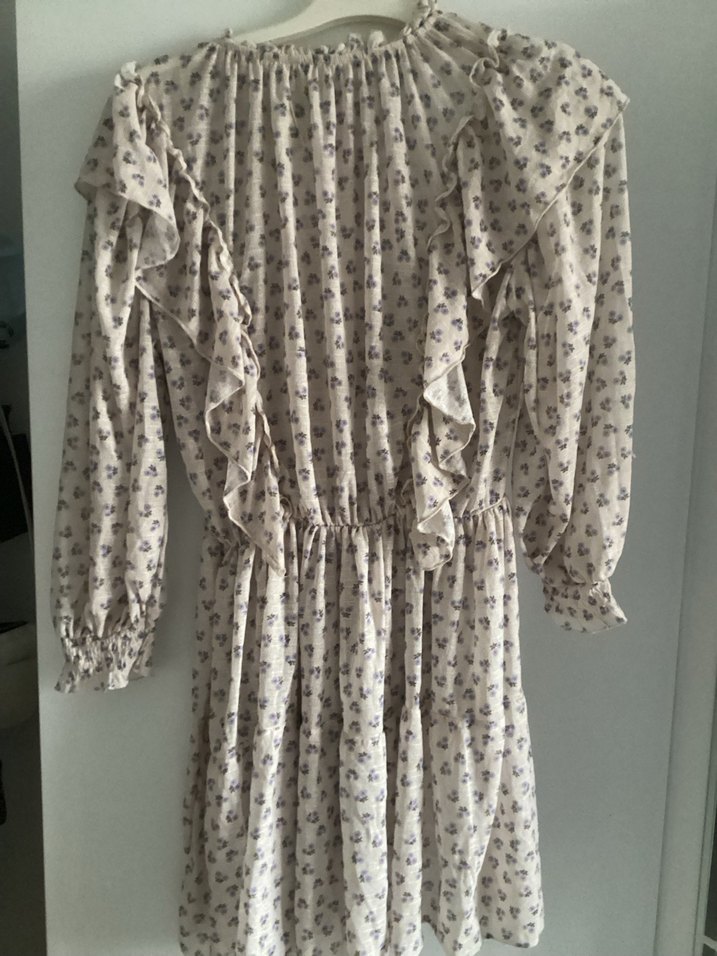 Tül Vintage Elbise - Görsel 4