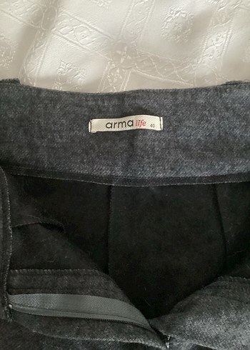 Gri Kumaş Pantolon - Görsel 3