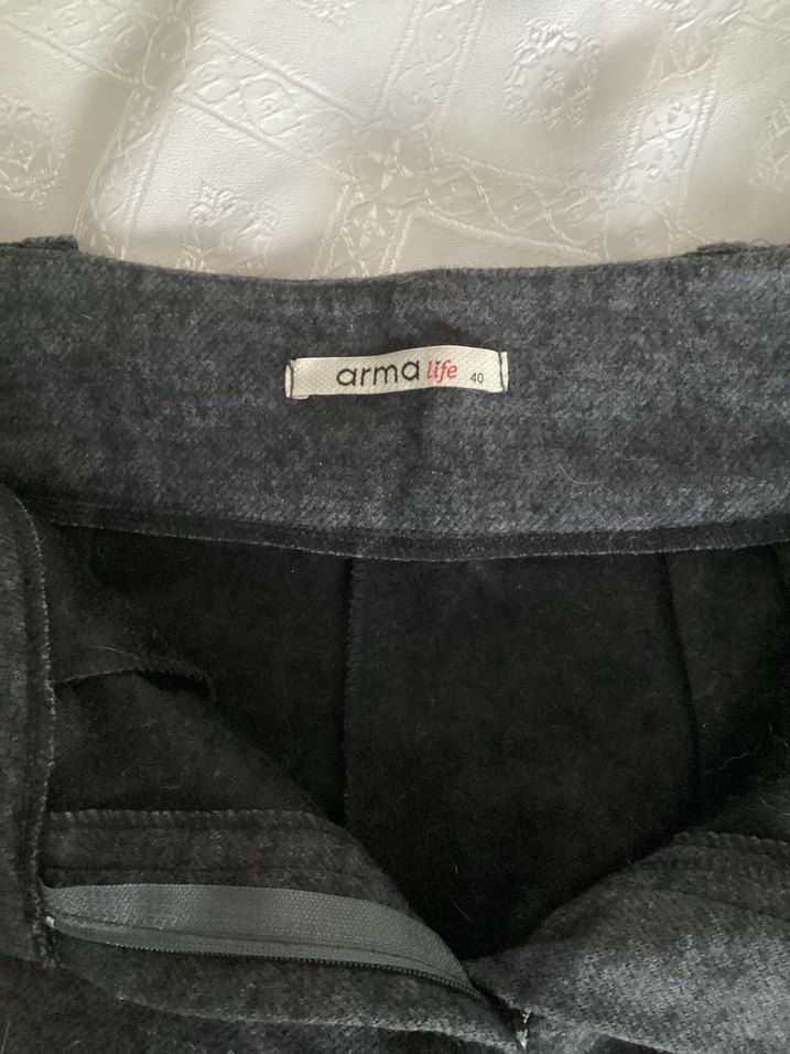 Gri Kumaş Pantolon - Görsel 3