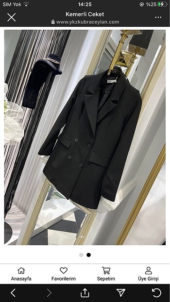 Diğer Siyah blazer ceket