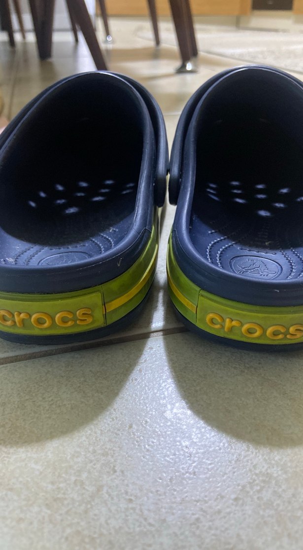 Erkek Çocuk Pop Kültür Desenli Mavi Terlik crocs orjinal - Görsel 3