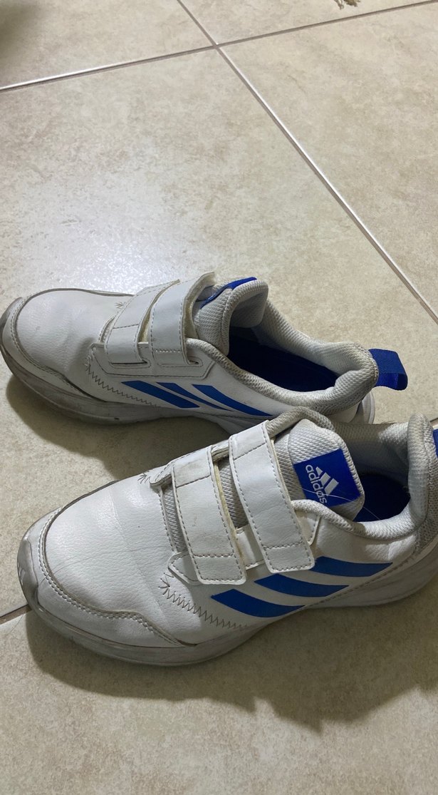 Erkek Çocuk Beyaz Adidas Spor Ayakkabınorjinal - Görsel 2