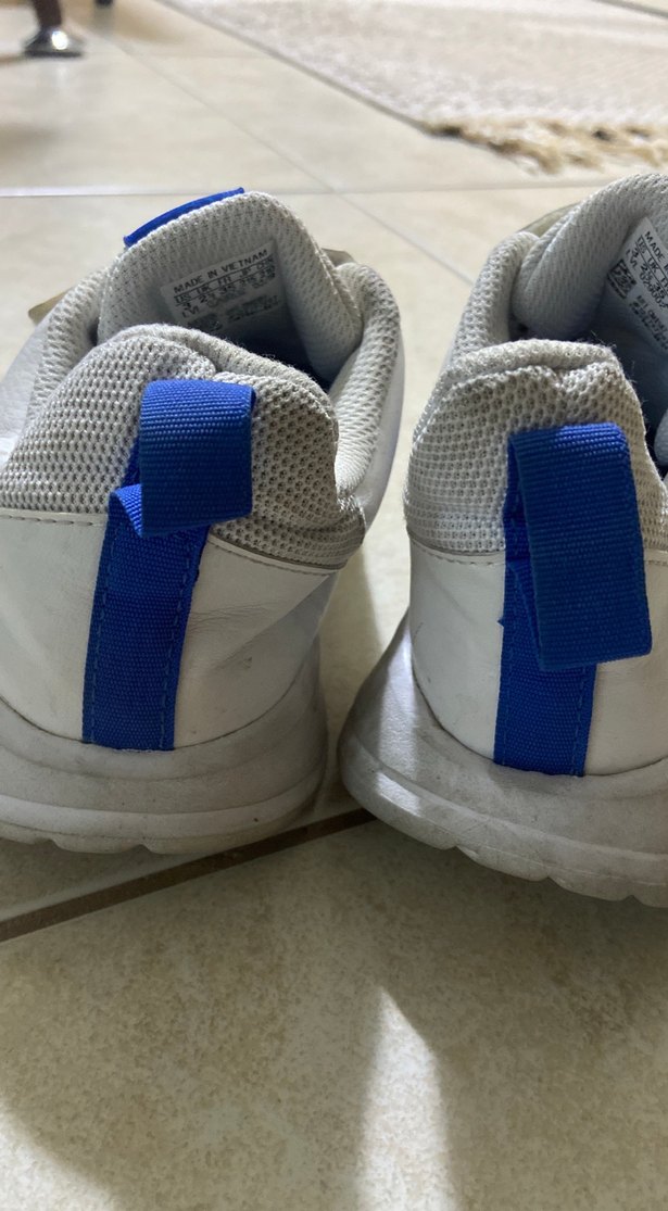 Erkek Çocuk Beyaz Adidas Spor Ayakkabınorjinal - Görsel 3