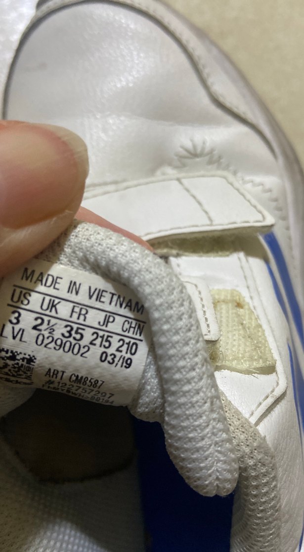 Erkek Çocuk Beyaz Adidas Spor Ayakkabınorjinal - Görsel 4