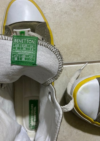 Kadın Yeşil Spor Ayakkabı Velcro Detaylı - Görsel 5