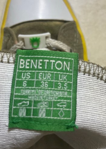 Kadın Yeşil Spor Ayakkabı Velcro Detaylı - Görsel 6