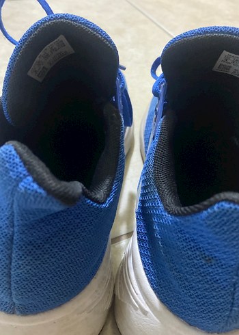 Erkek Çocuk Adidas Bağcıklı Mavi Spor Ayakkabı Adidas orijinal - Görsel 3