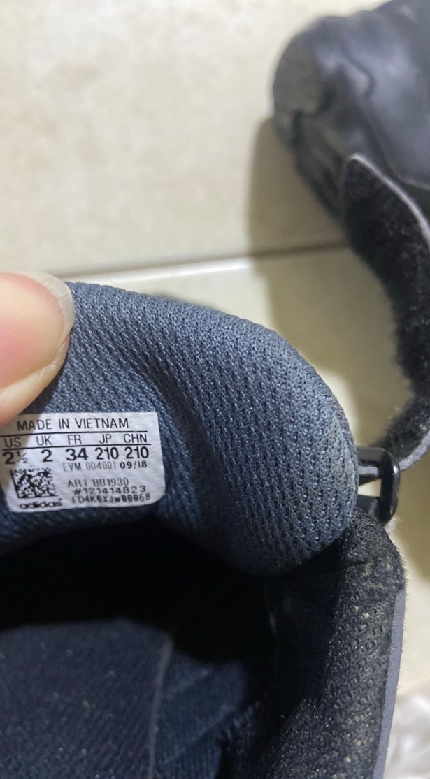 Erkek Çocuk Siyah Biker Spor Ayakkabı - Görsel 4