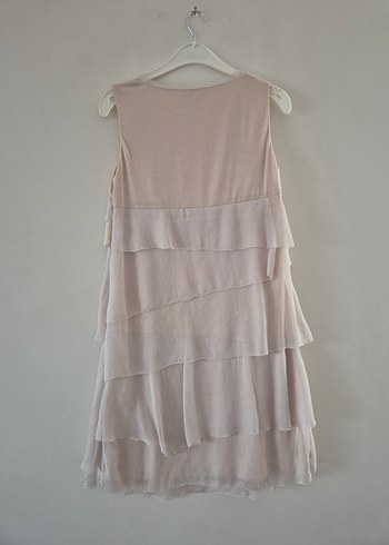 Twist Bej Renk Elbise Sıfır Kullanılmadı 36 beden - Görsel 3