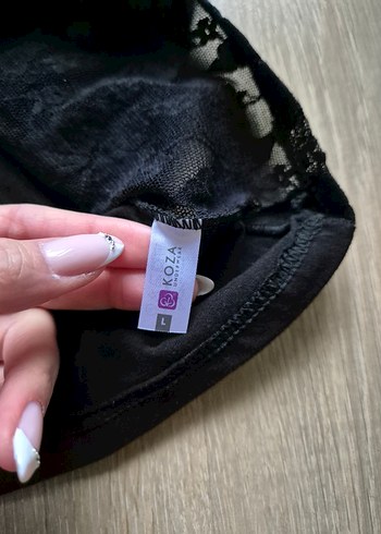 Siyah Gotik Midi Kadın İç Çamaşırı Takımı - Görsel 2