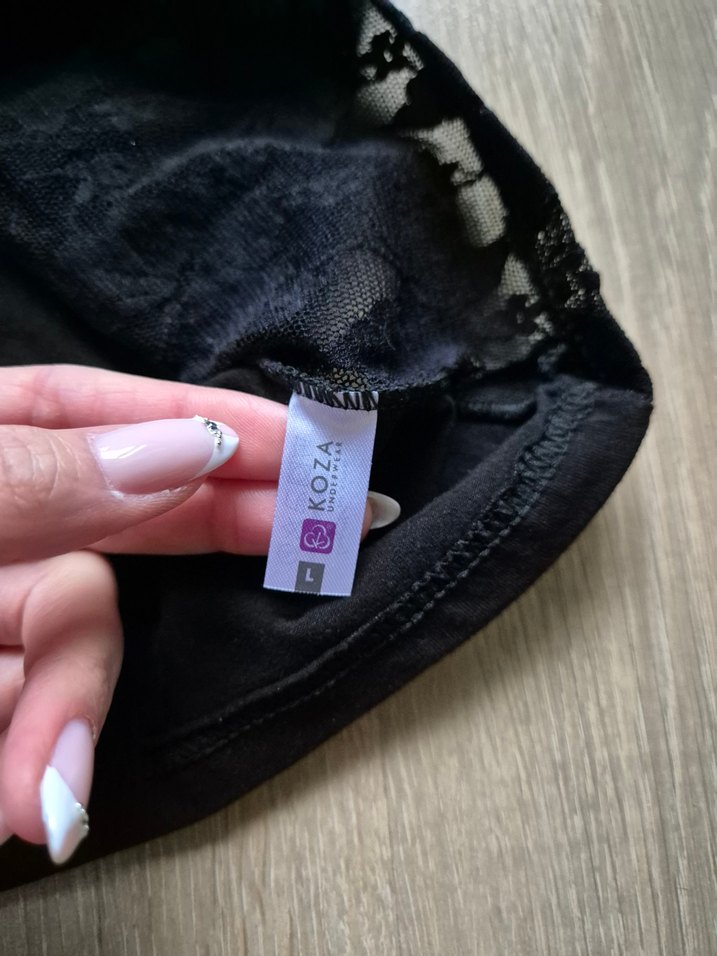 Siyah Gotik Midi Kadın İç Çamaşırı Takımı - Görsel 2