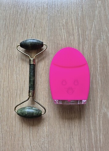 Yeşim Doğal Taş Roller ve Yüz Temizleme Masaj Cihazı - Görsel 2