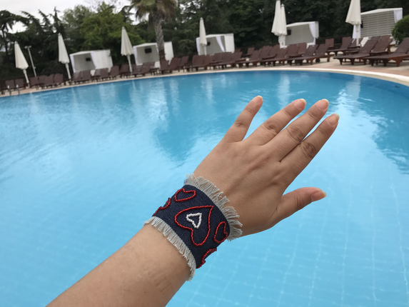 Diğer Kalpli tarz bileklik