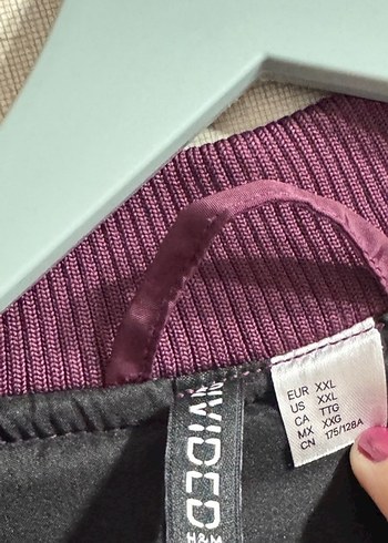 H&M DIVIDED  Fermuarlı Kolej Ceket - Görsel 3